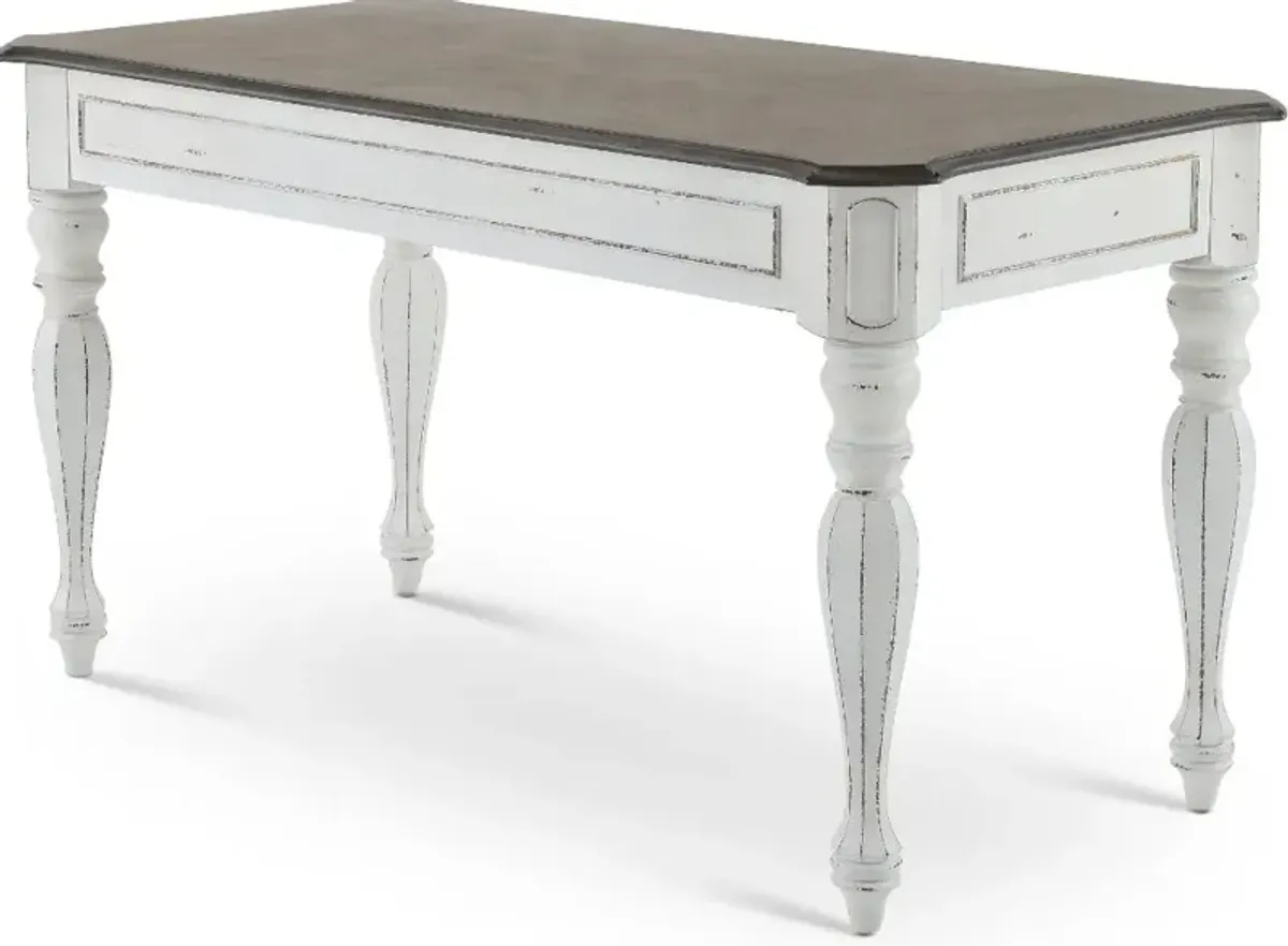 Magnolia Manor Antique White Lift-top Desk