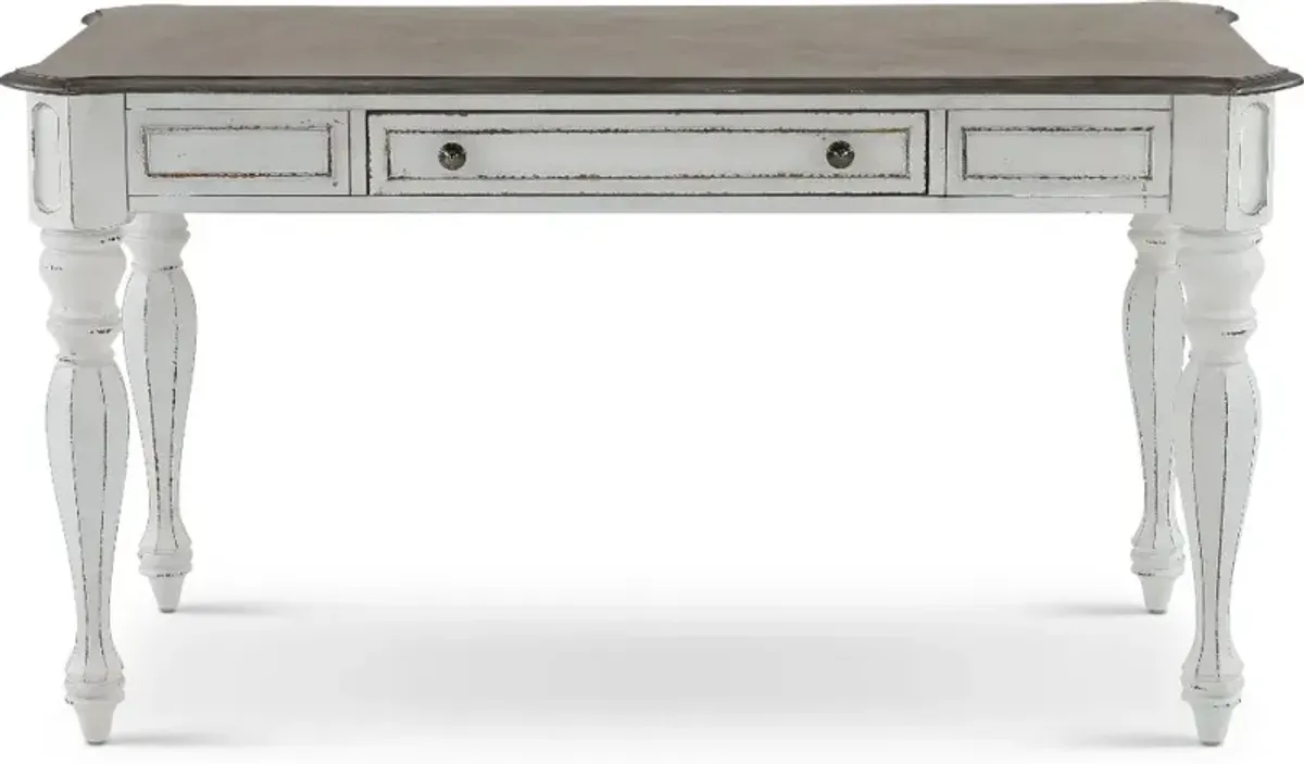 Magnolia Manor Antique White Lift-top Desk