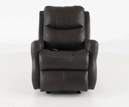 Jack Fossil SoCozi Leather-Match Rocking Power Recliner