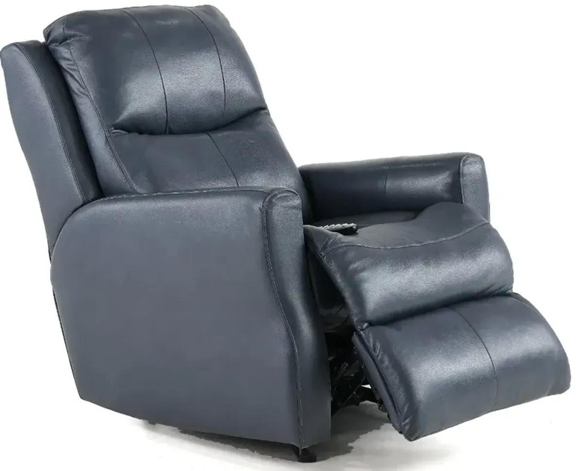 Jack Horizon SoCozi Leather-Match Rocking Power Recliner