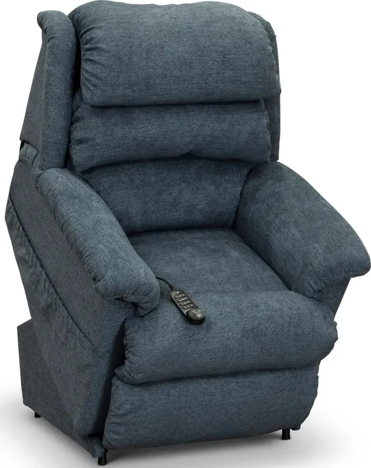 Denim Blue Luxury Reclining Lift Chair - Astor