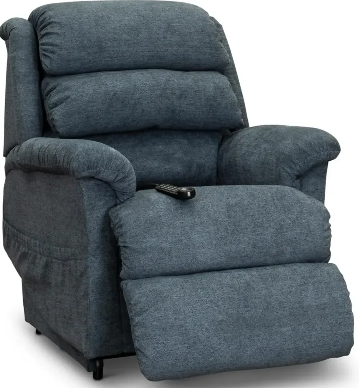 Denim Blue Luxury Reclining Lift Chair - Astor