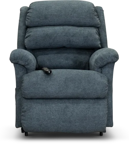 Denim Blue Luxury Reclining Lift Chair - Astor
