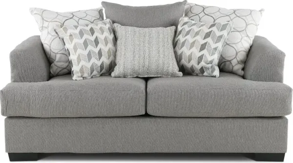 Passport Gray Loveseat