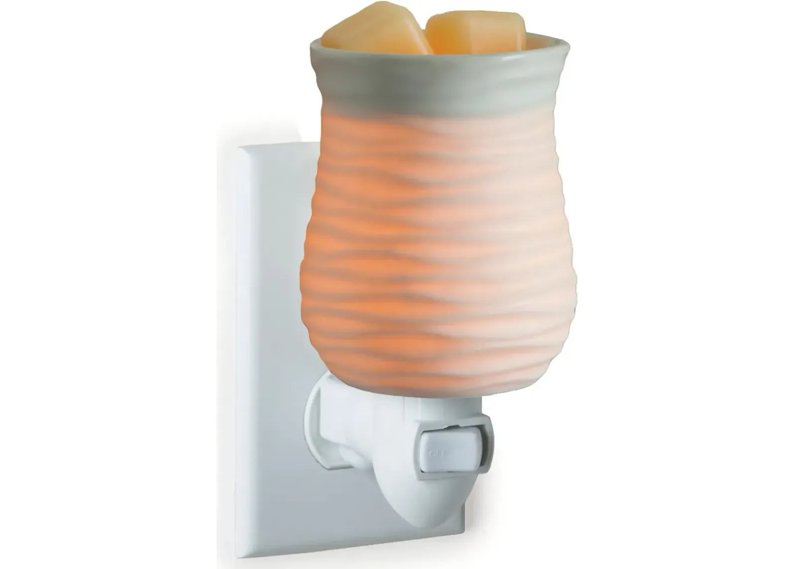 Matte Ivory Pluggable Fragrance Warmer