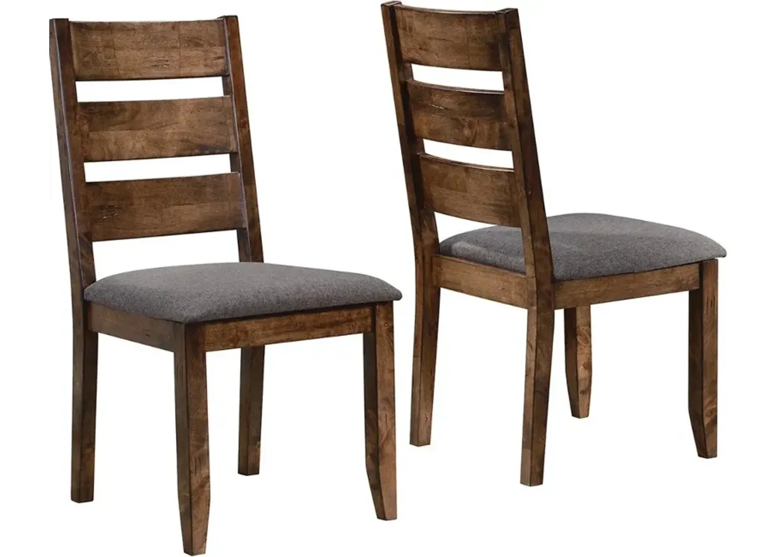 Rustic Gray and Nutmeg Dining Room Chair (Set of 2) - Barrett