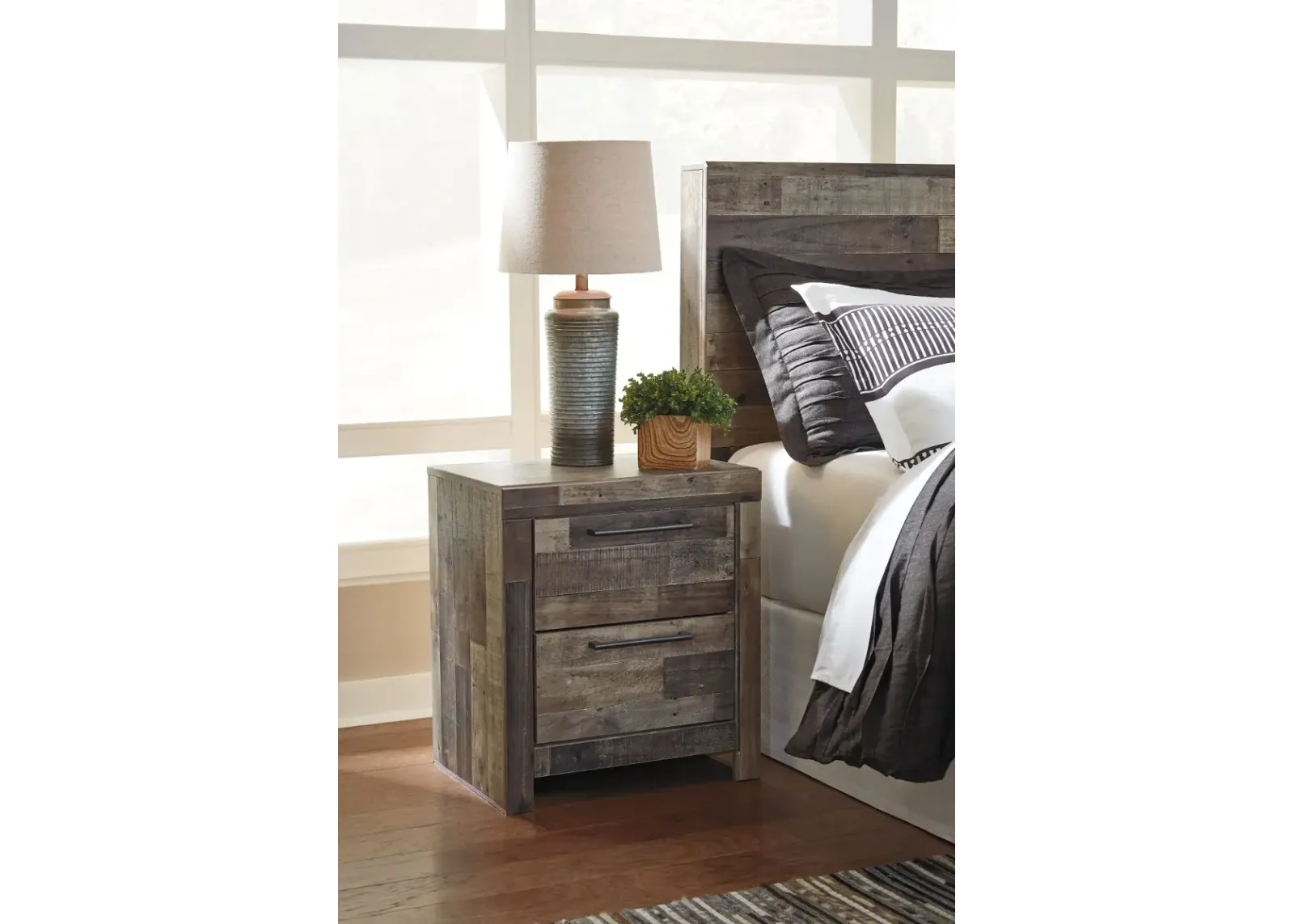 Broadmore Rustic Nightstand