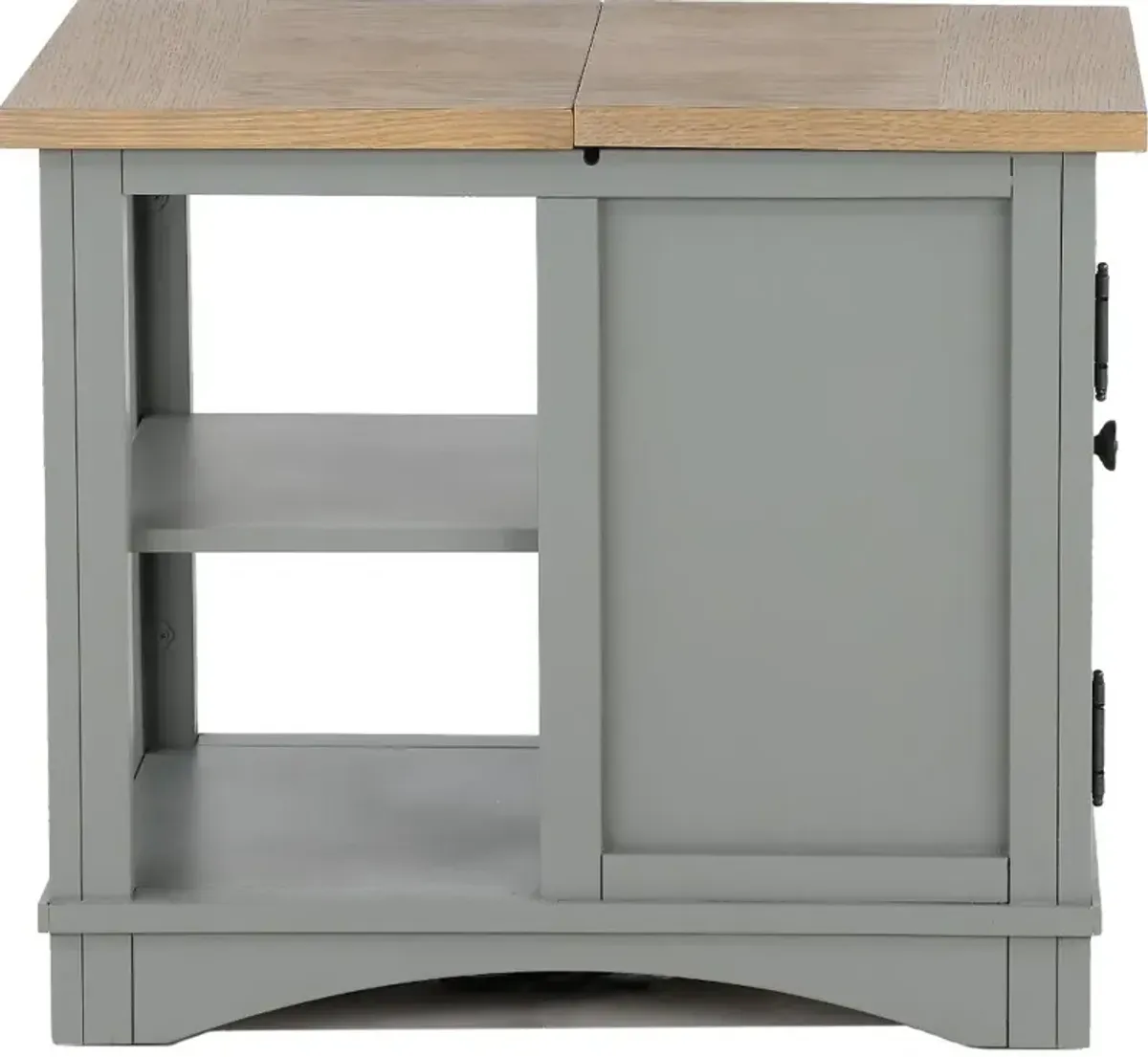 Amy Dove Gray Side Table