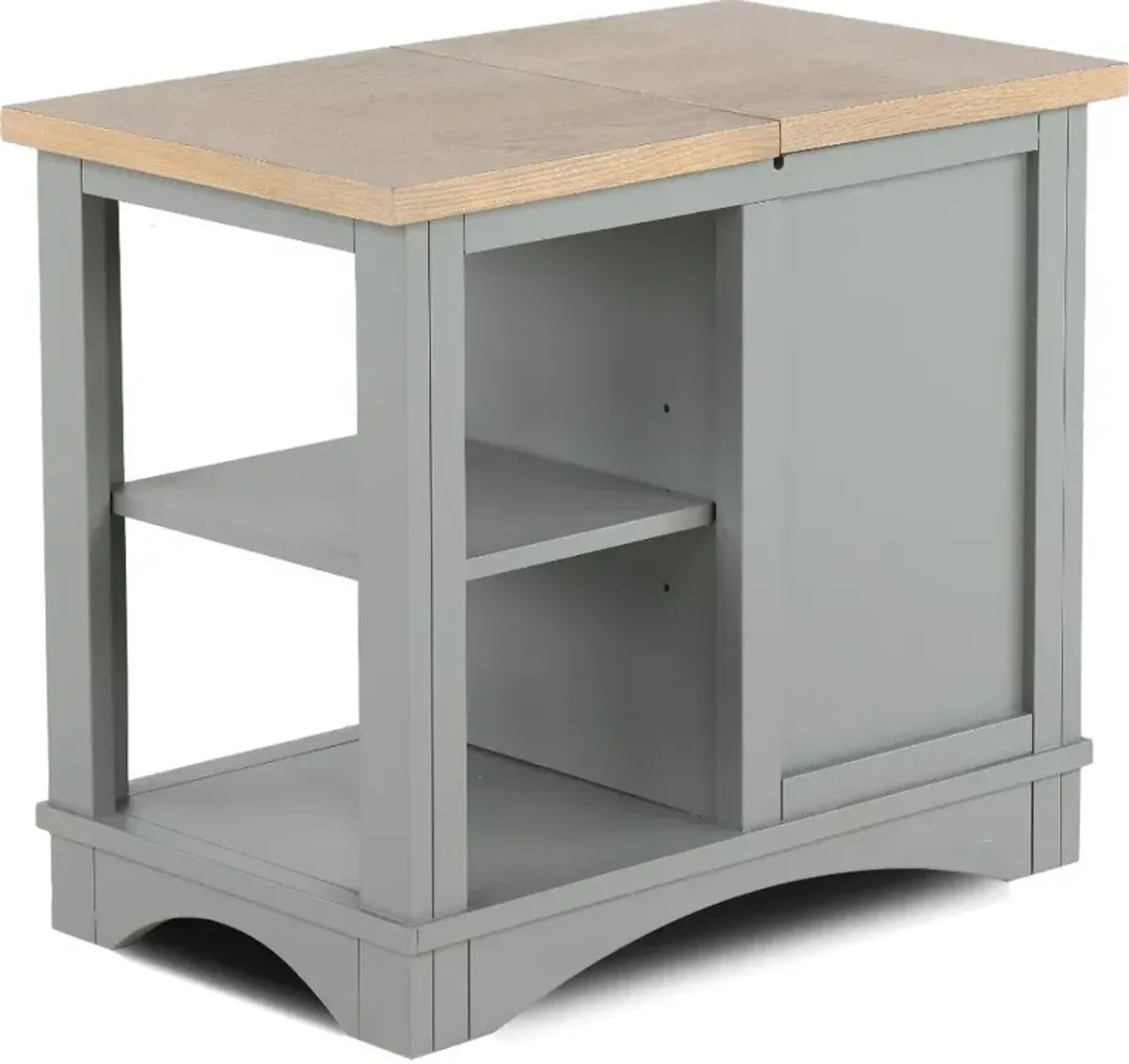 Amy Dove Gray Side Table