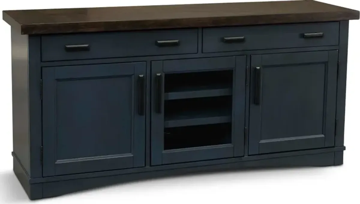 Amy Denim Blue 63" TV Stand