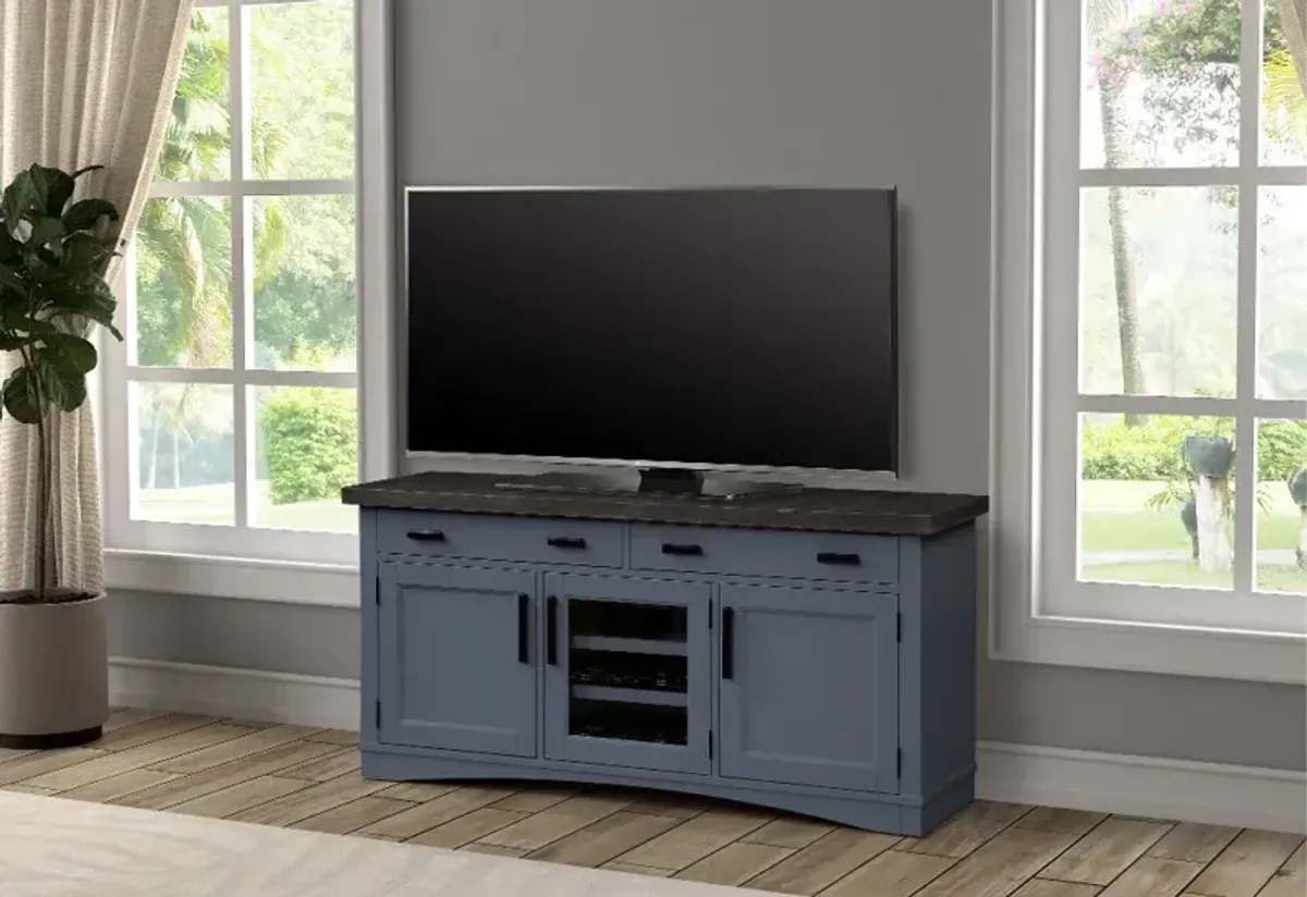 Amy Denim Blue 63" TV Stand