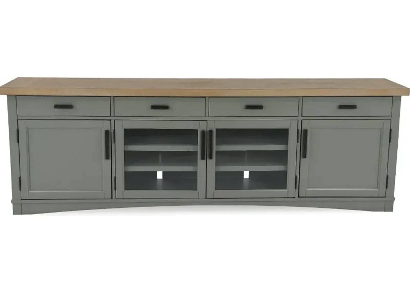 Amy Dove Gray 92" TV Stand