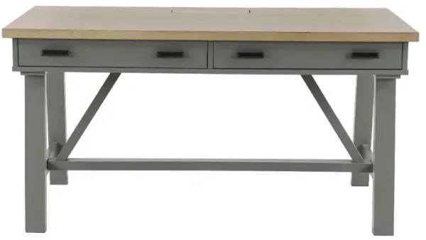 Amy Dove Gray Writing Desk