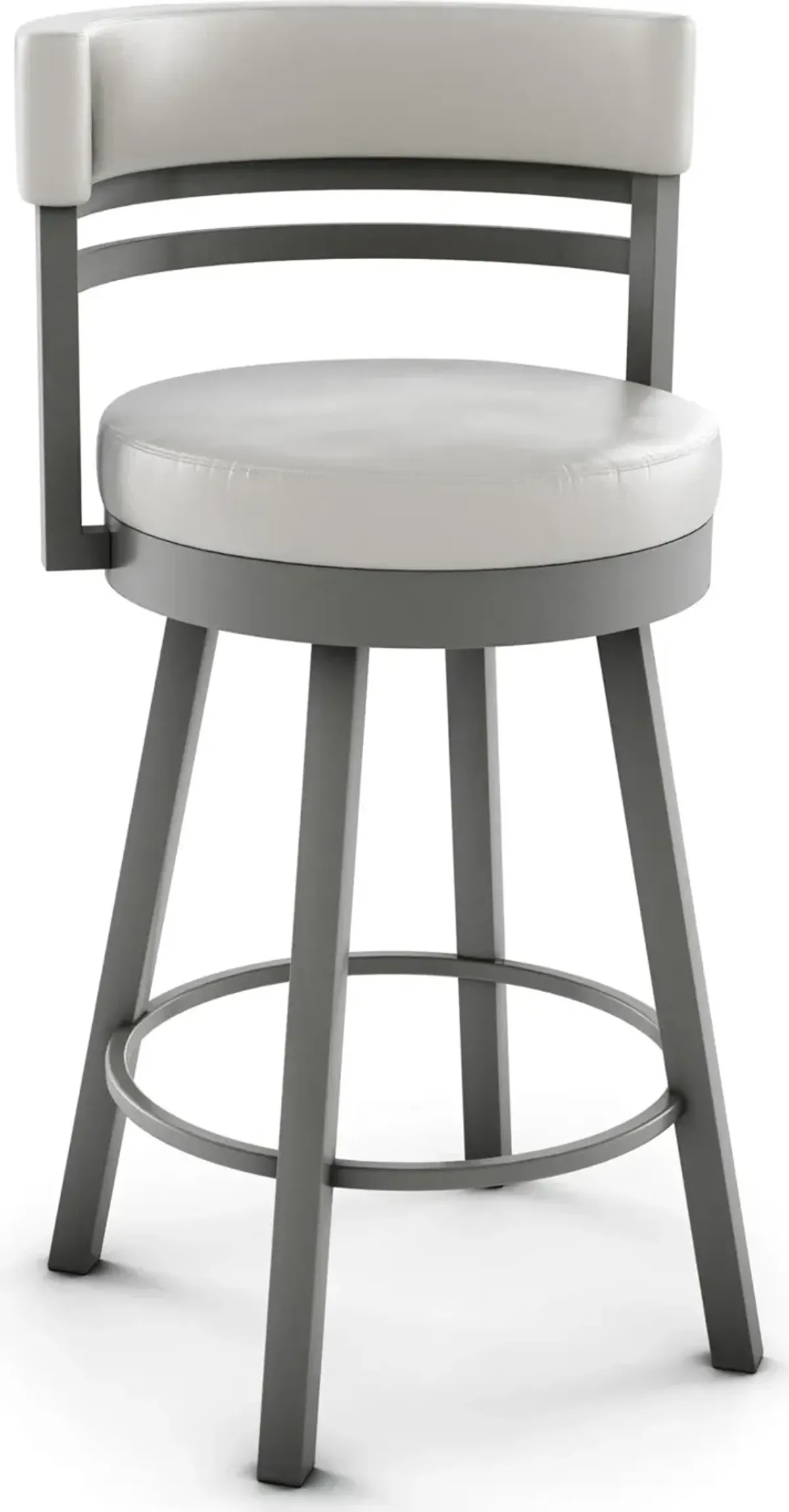 Ronny Oyster White Swivel Counter Height Stool