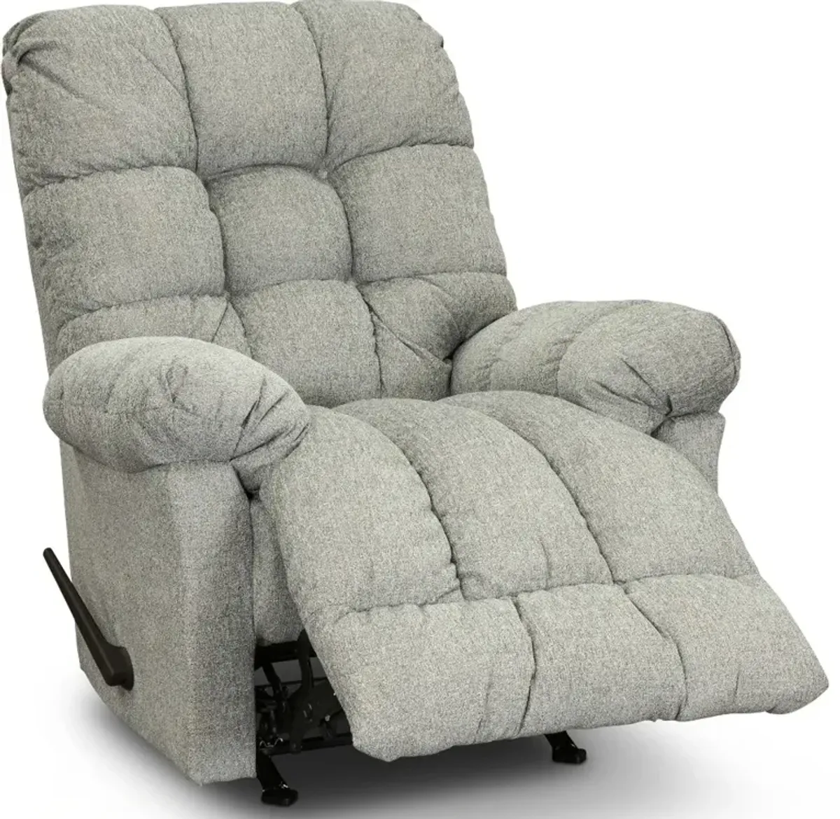 Brosmer Spruce Gray Rocker Recliner