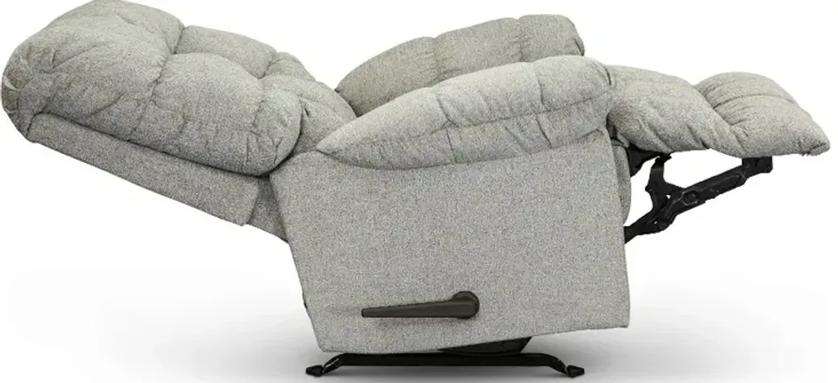 Brosmer Spruce Gray Rocker Recliner