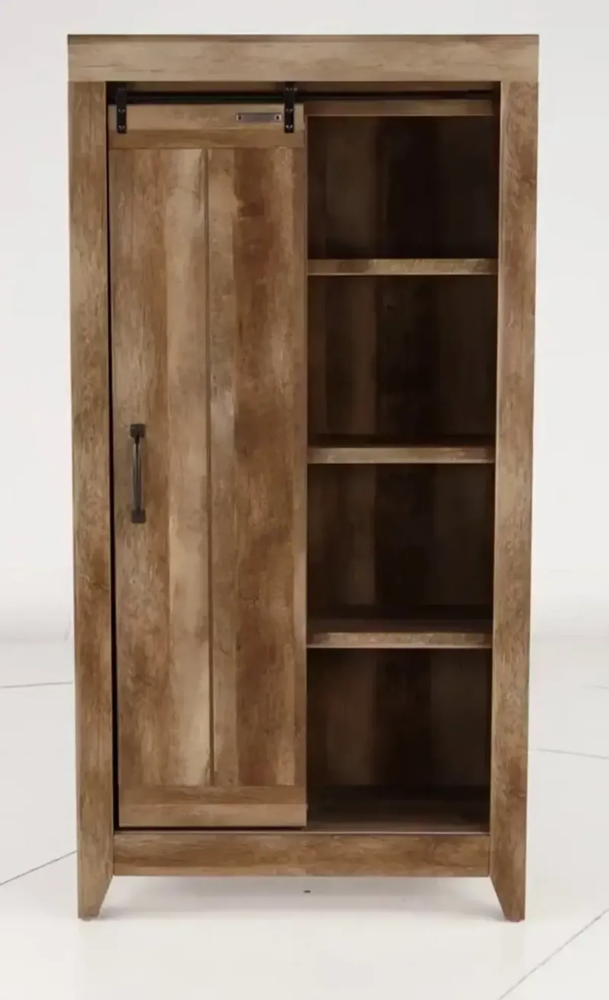 Adept Storage Craftsman Oak Storage Cabinet