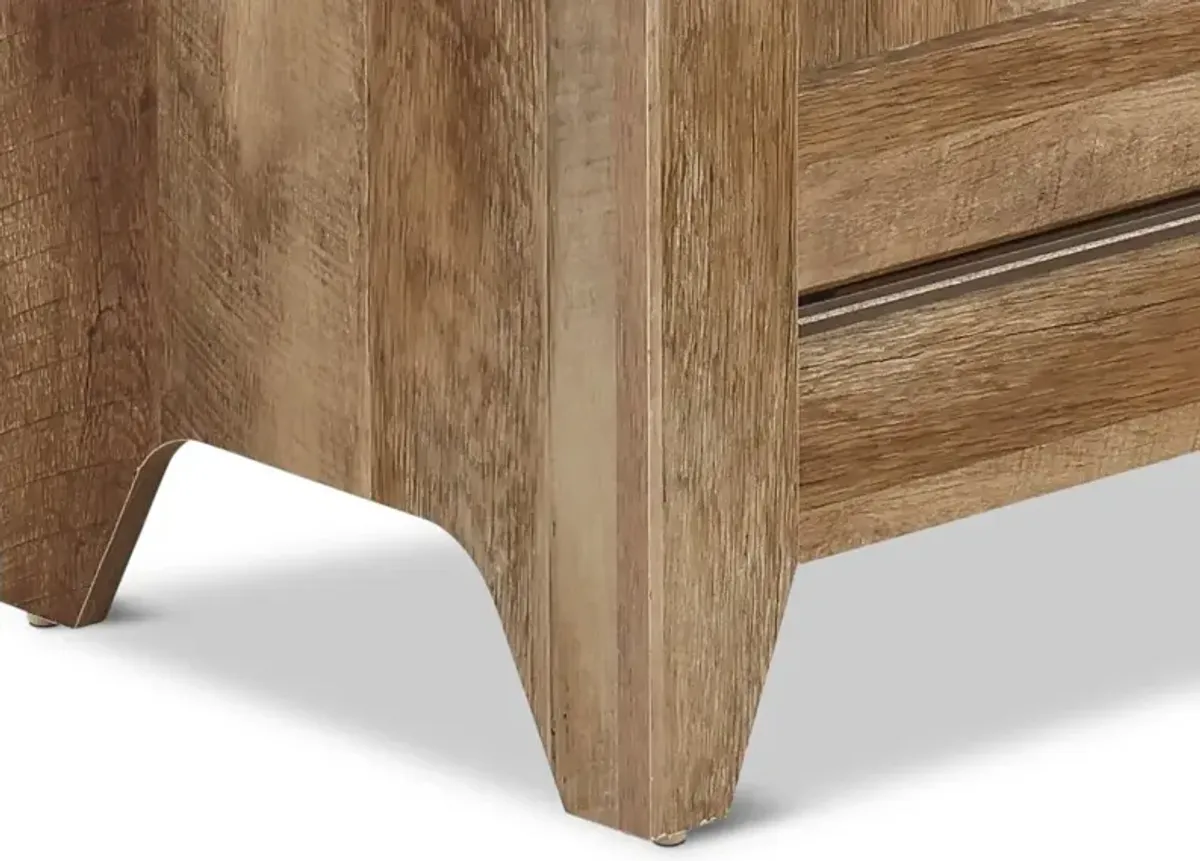 Adept Storage Craftsman Oak Storage Cabinet