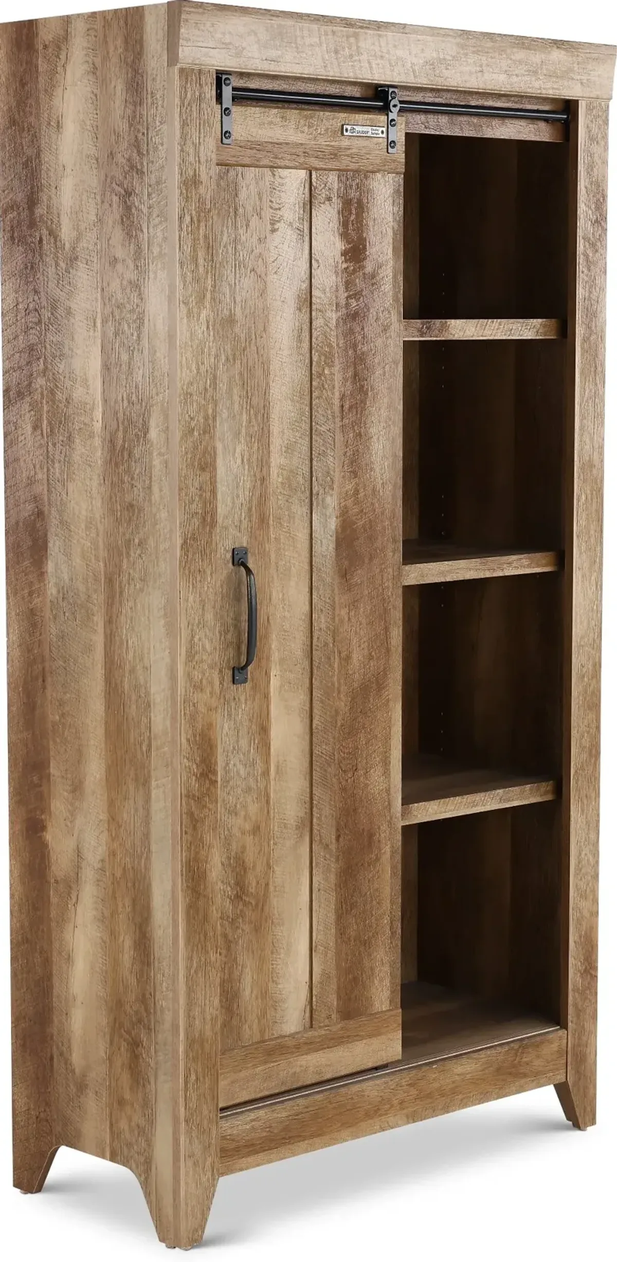 Adept Storage Craftsman Oak Storage Cabinet