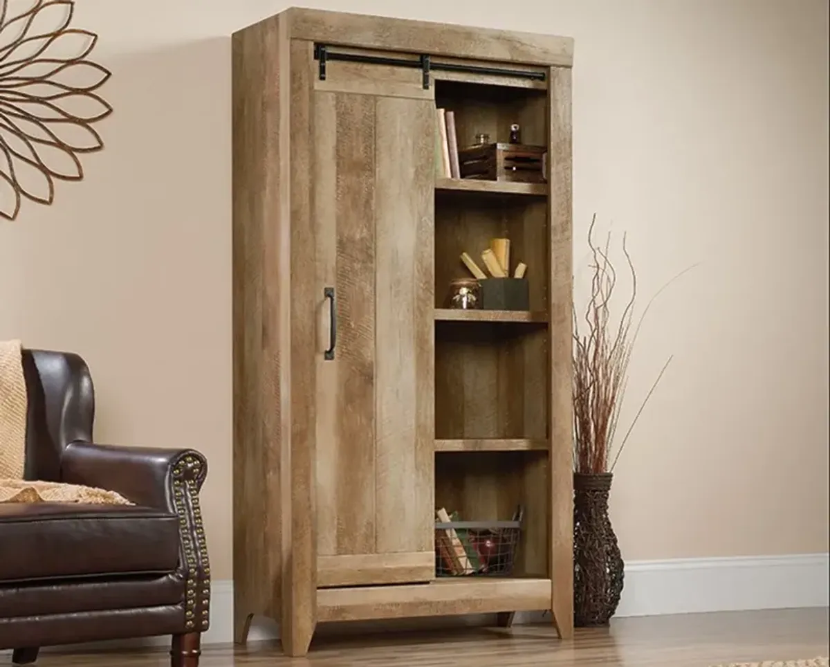 Adept Storage Craftsman Oak Storage Cabinet