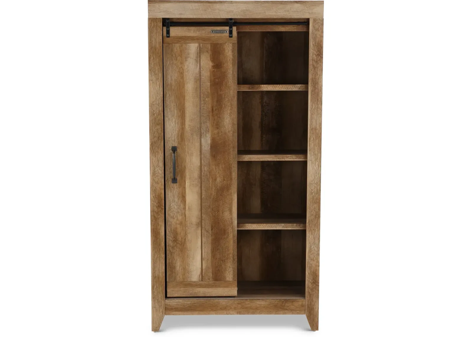 Adept Storage Craftsman Oak Storage Cabinet