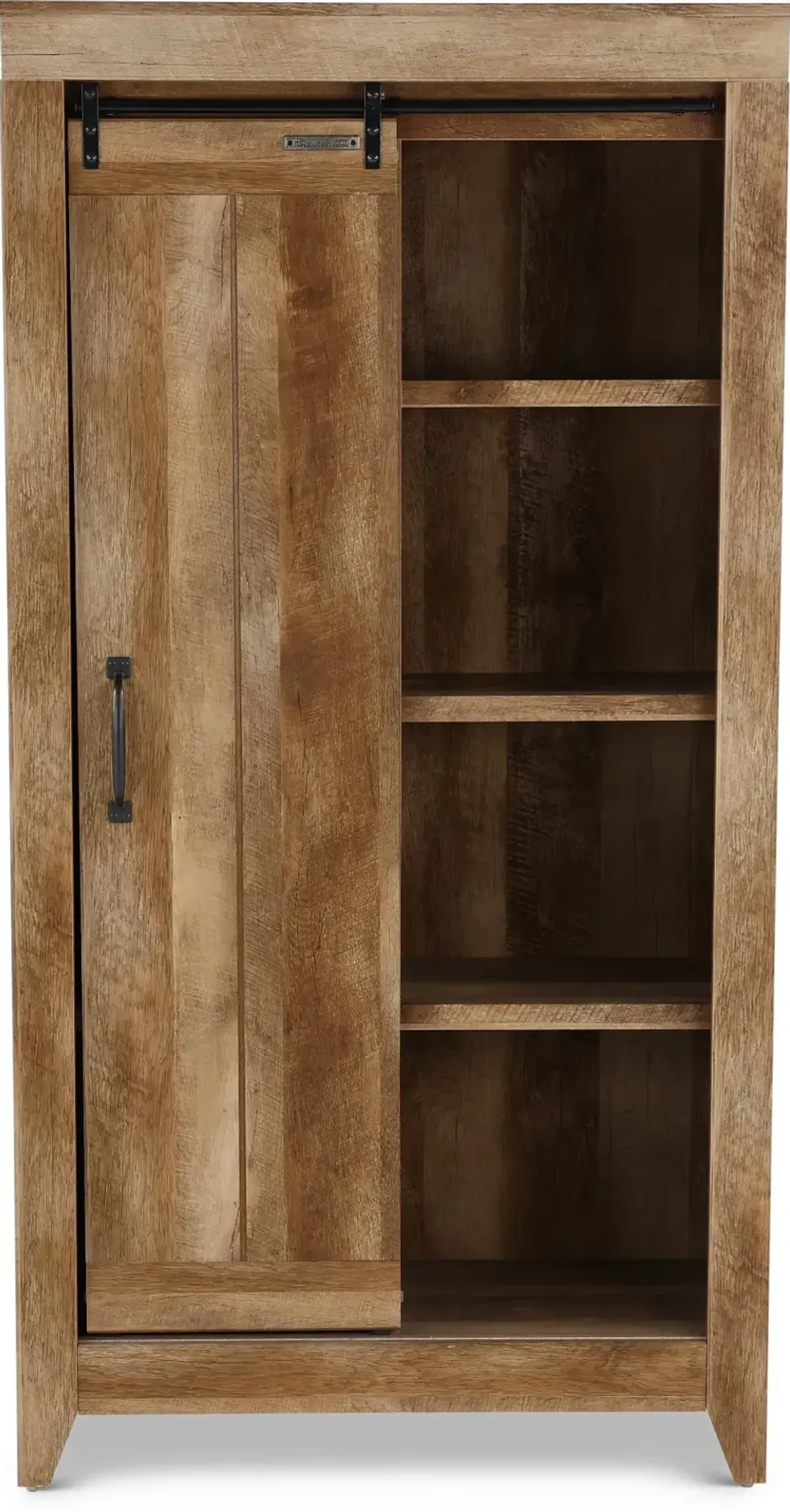 Adept Storage Craftsman Oak Storage Cabinet