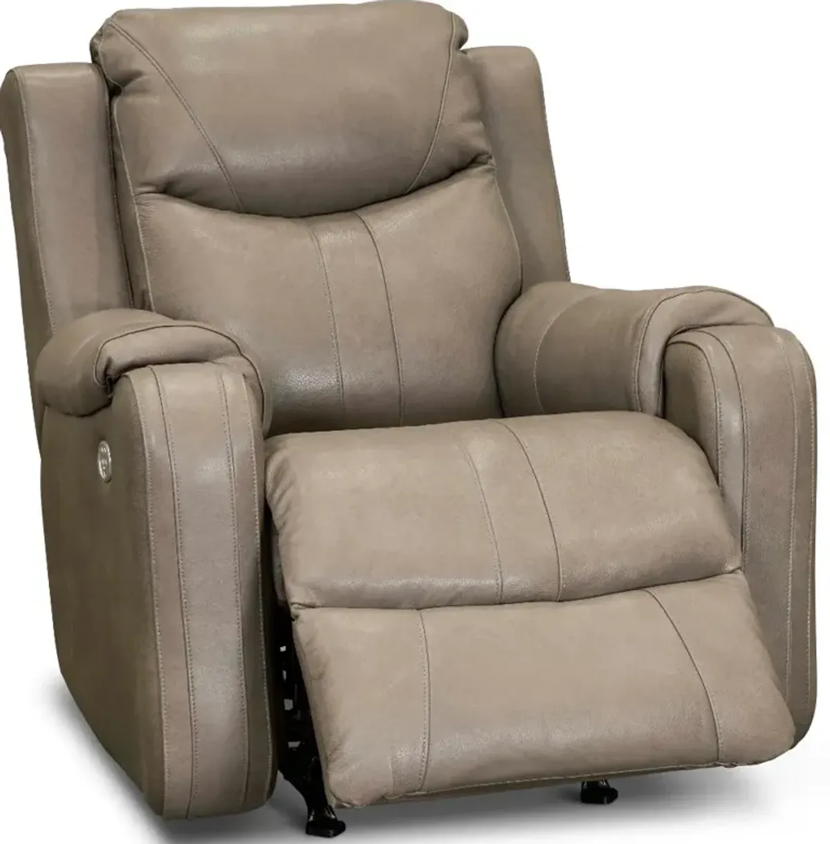 Marvel Tan Leather-Match Power Rocker