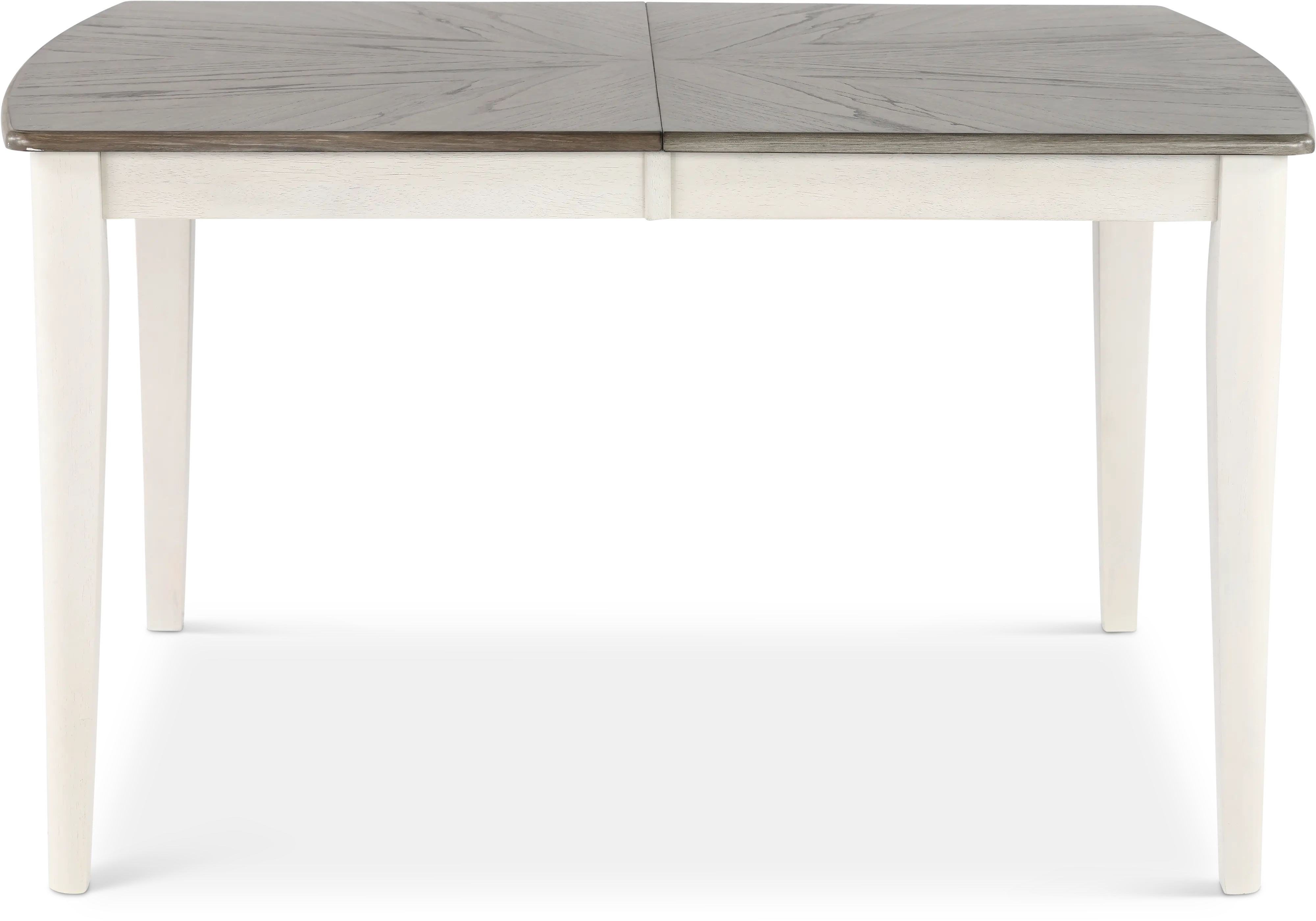 Newark White and Gray Dining Room Table