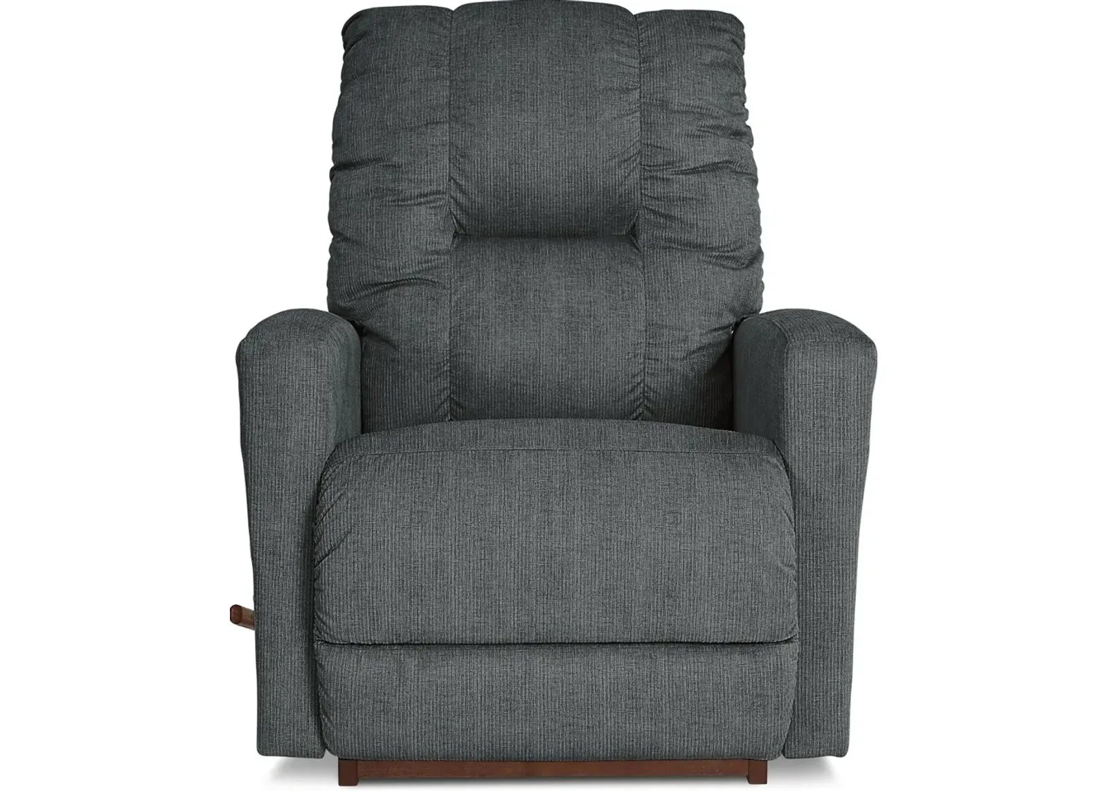 Contemporary Lake Blue Rocker Recliner - Casey