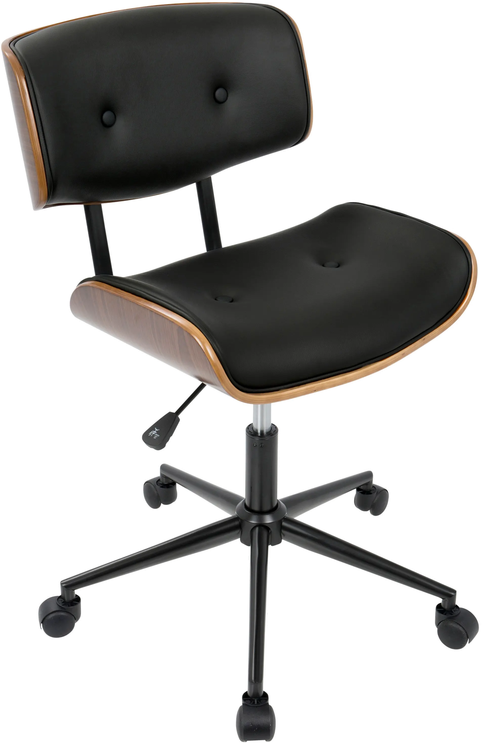 Lombardi Black Office Chair