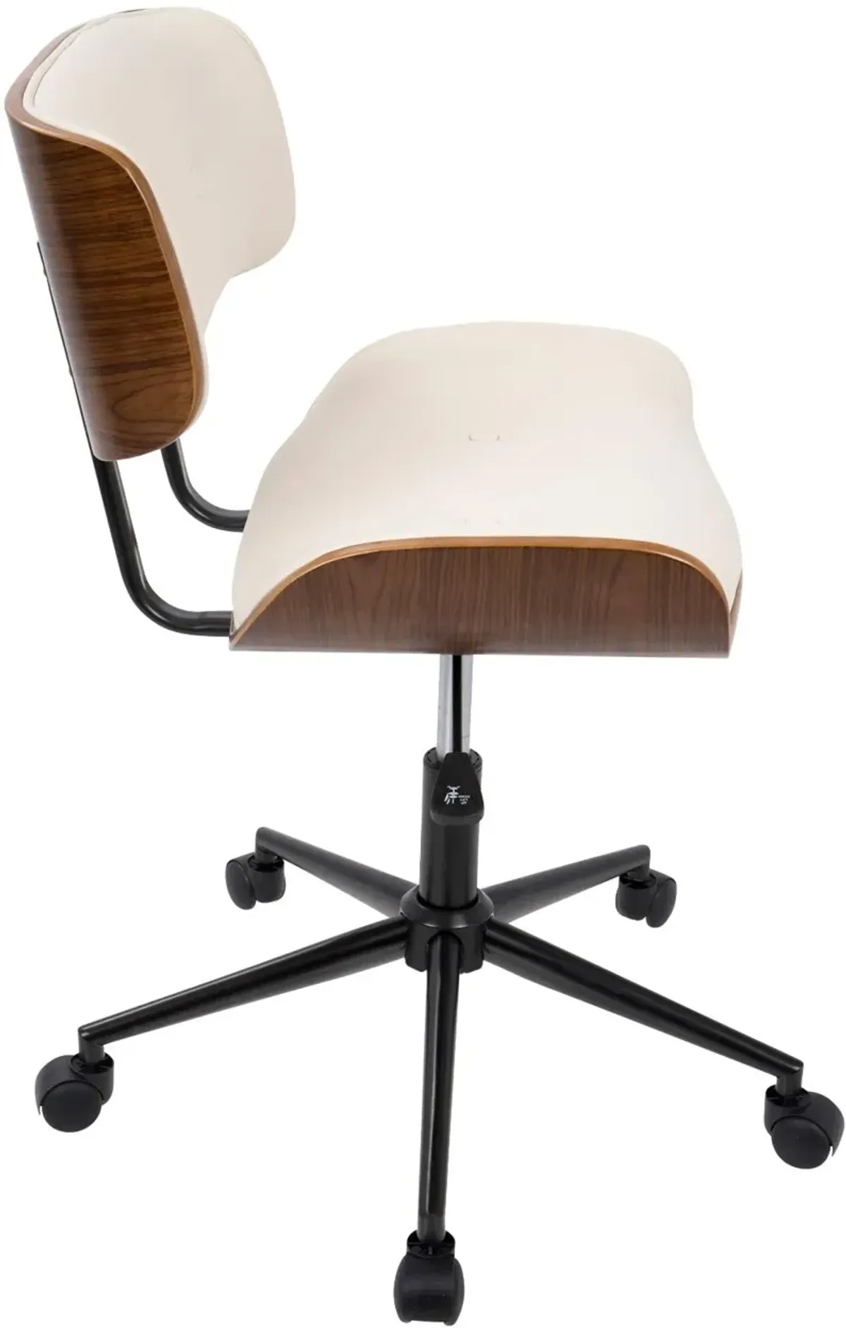 Lombardi Cream Office Chair