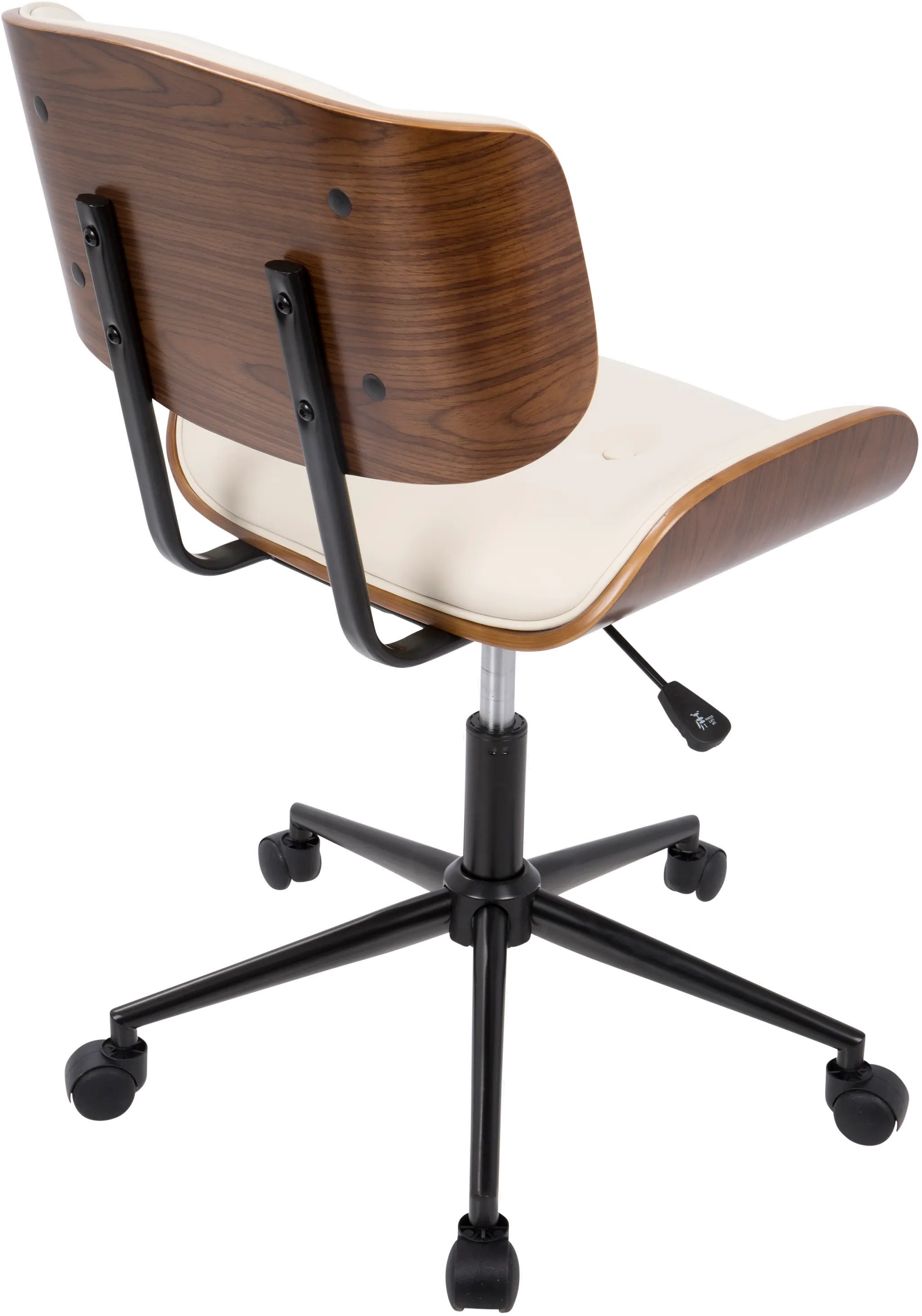 Lombardi Cream Office Chair