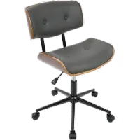 Lombardi Gray Office Chair