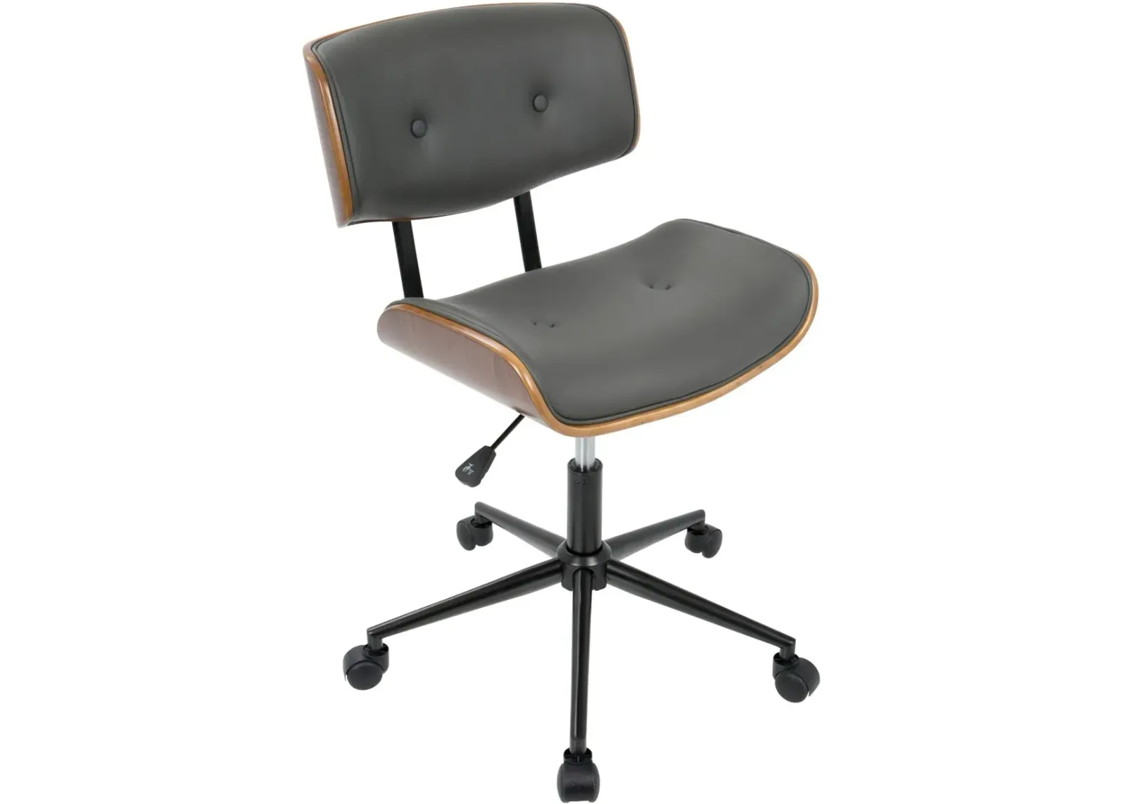 Lombardi Gray Office Chair