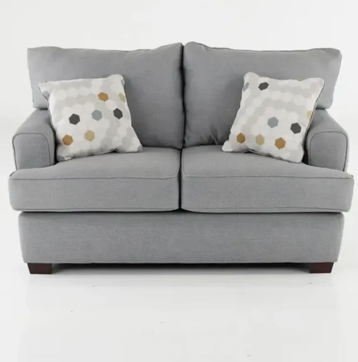 City Gray Loveseat