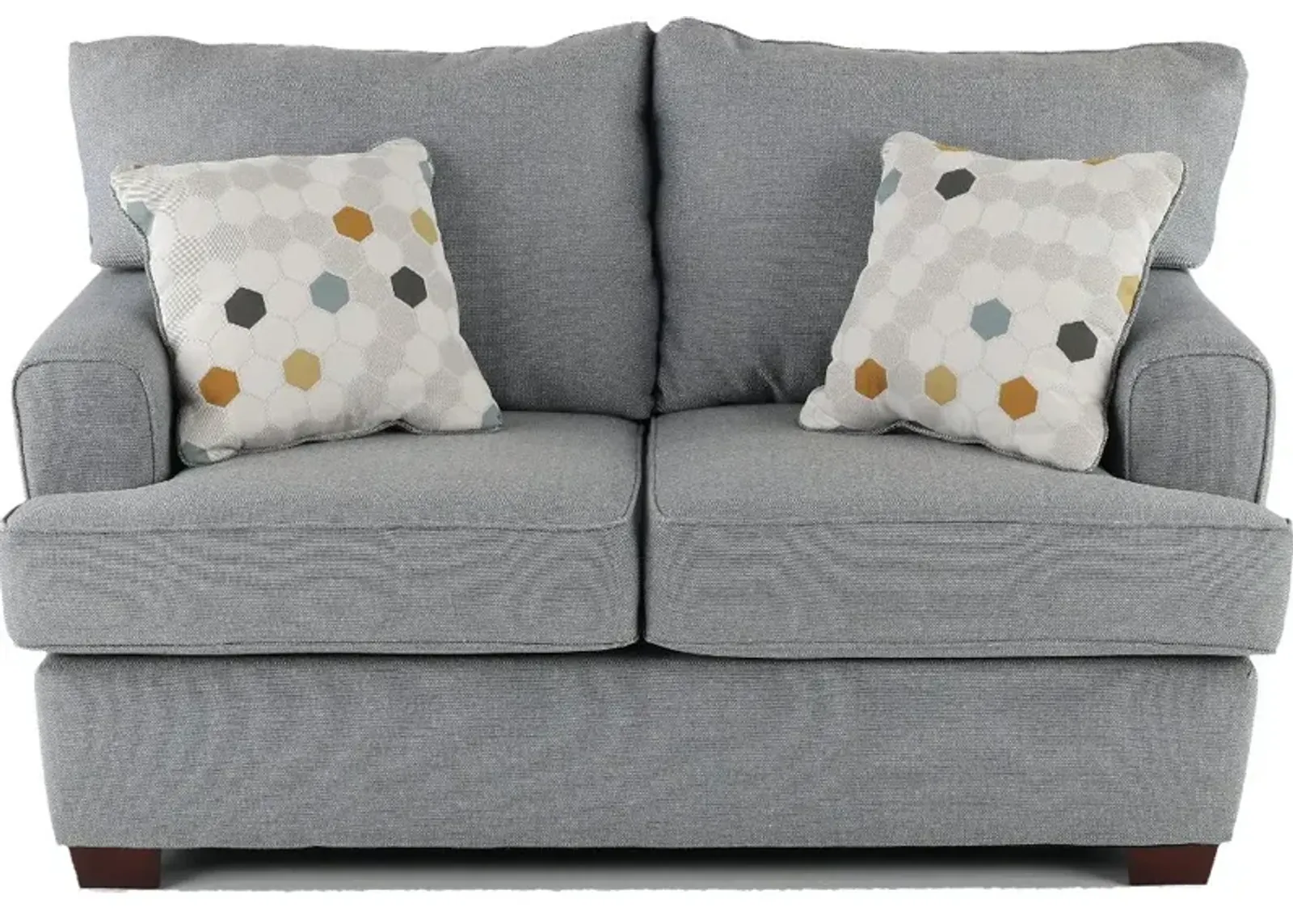 City Gray Loveseat