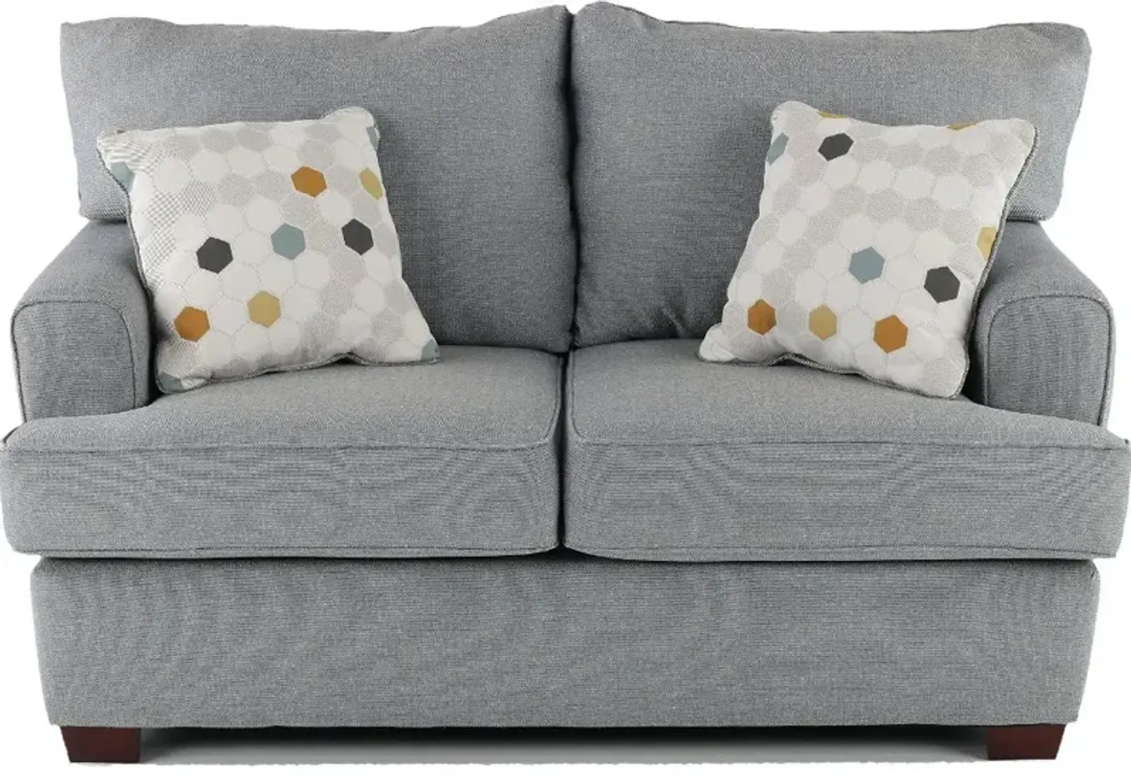 City Gray Loveseat