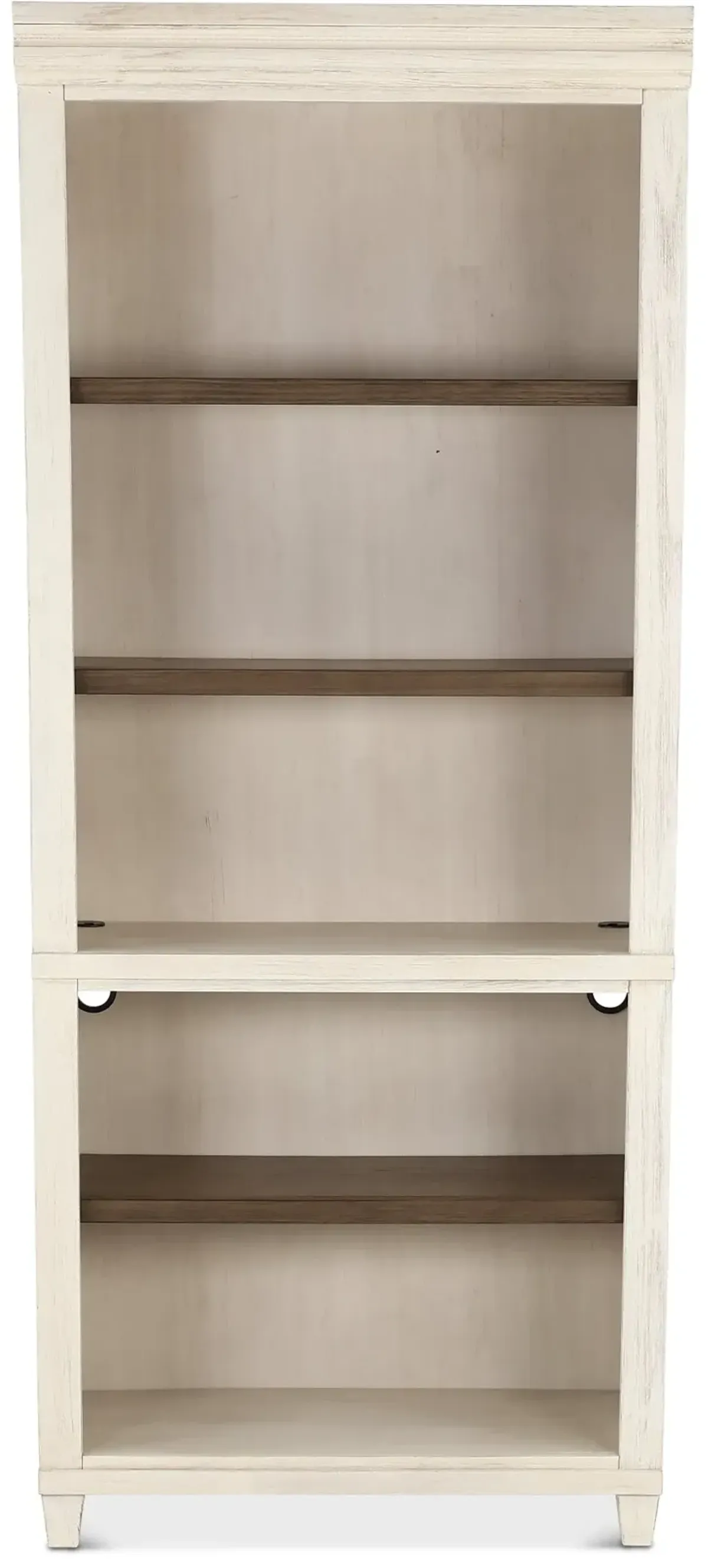 Caraway White Bookcase