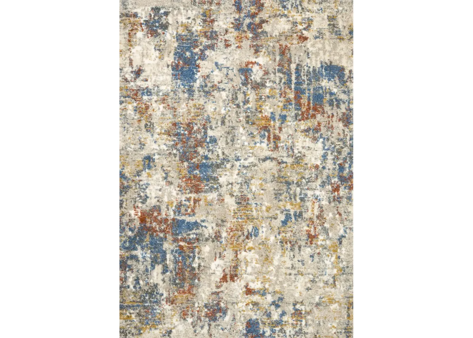 Landscape 5 x 8 Taupe Multi-Colored Area Rug