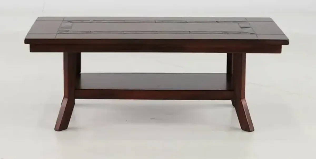 Santa Fe Mahogany Coffee Table