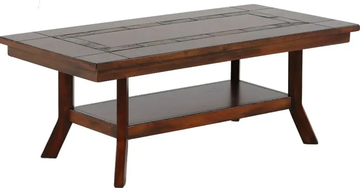 Santa Fe Mahogany Coffee Table