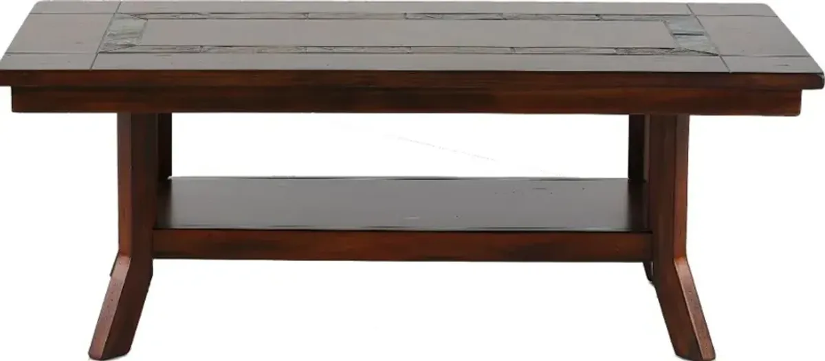 Santa Fe Mahogany Coffee Table