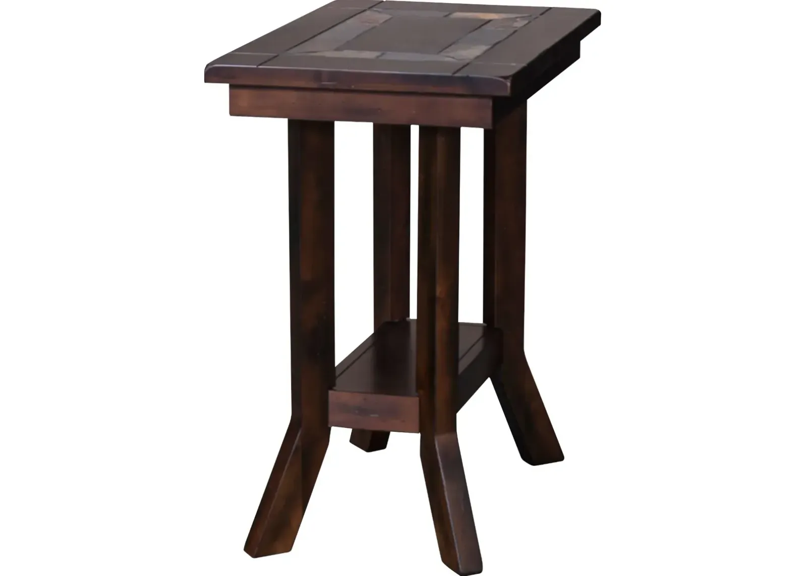 Santa Fe Mahogany Side Table