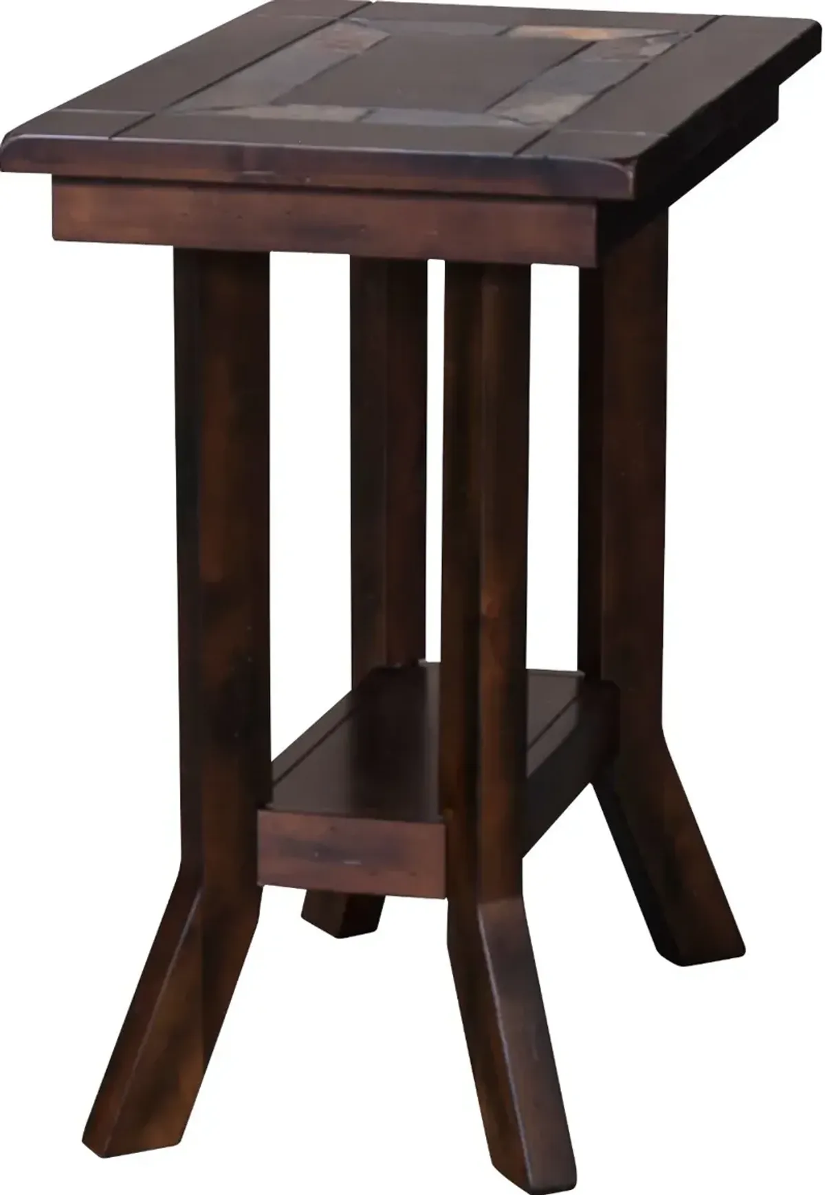 Santa Fe Mahogany Side Table