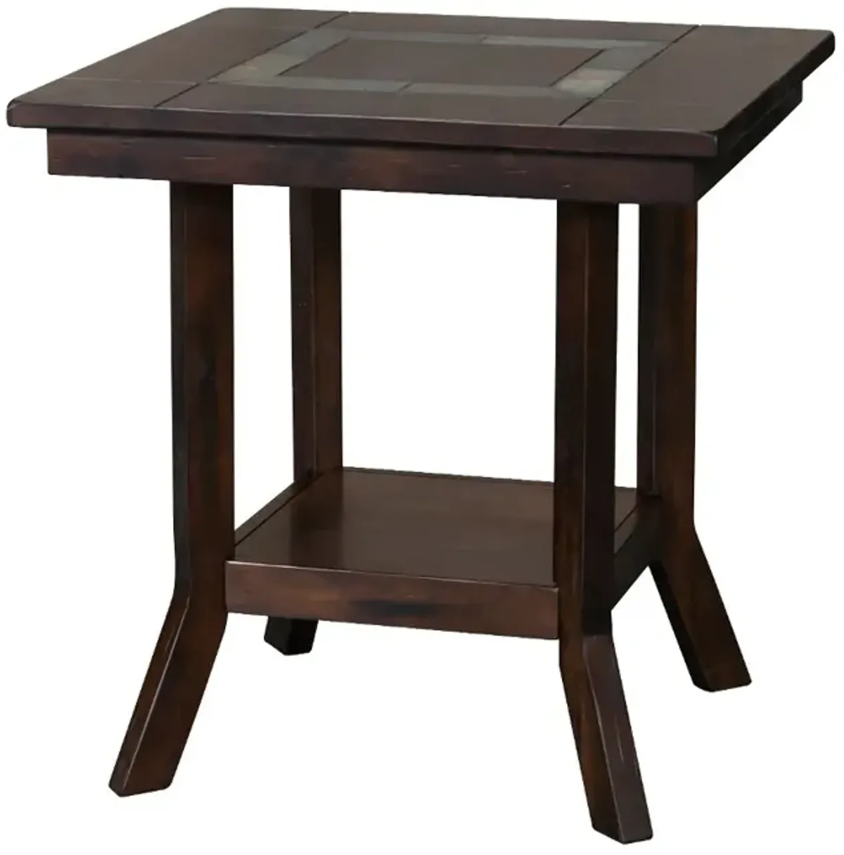 Santa Fe Brown End Table