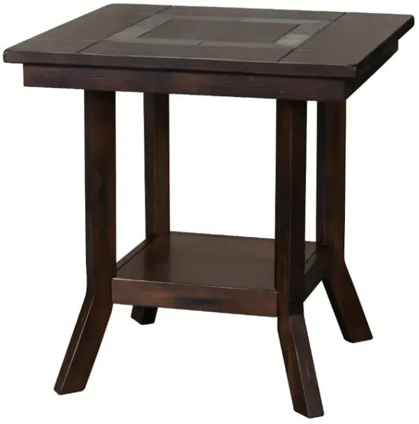 Santa Fe Brown End Table