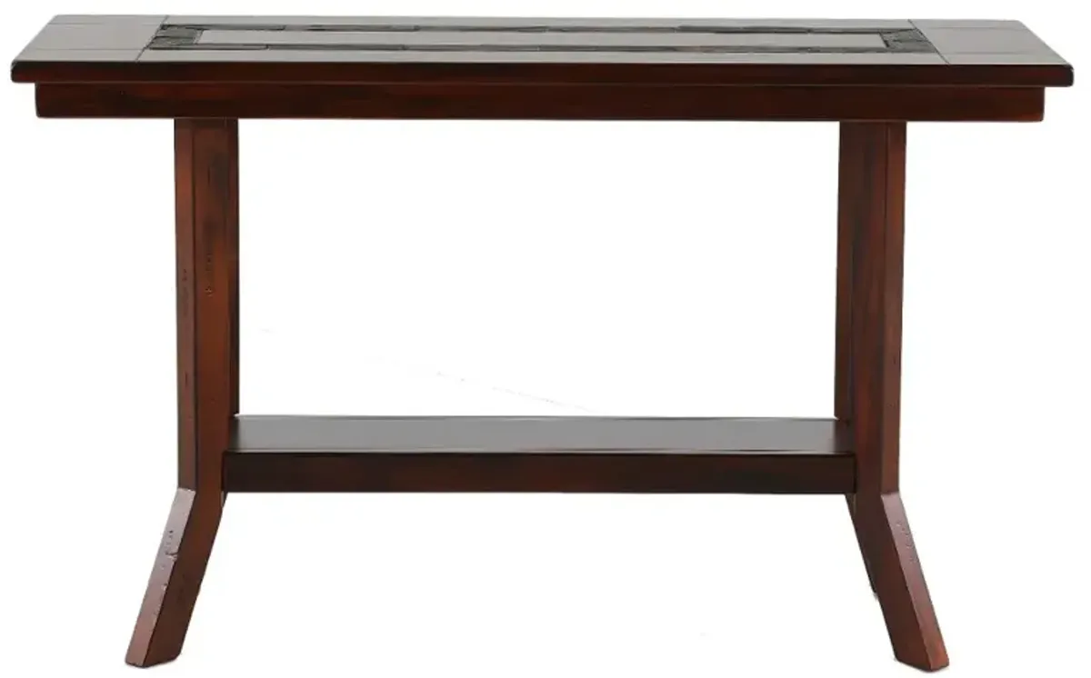 Santa Fe Brown Sofa Table