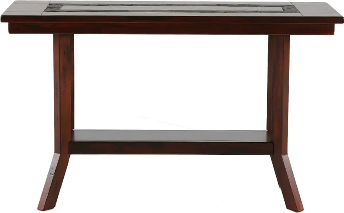 Santa Fe Mahogany Sofa Table