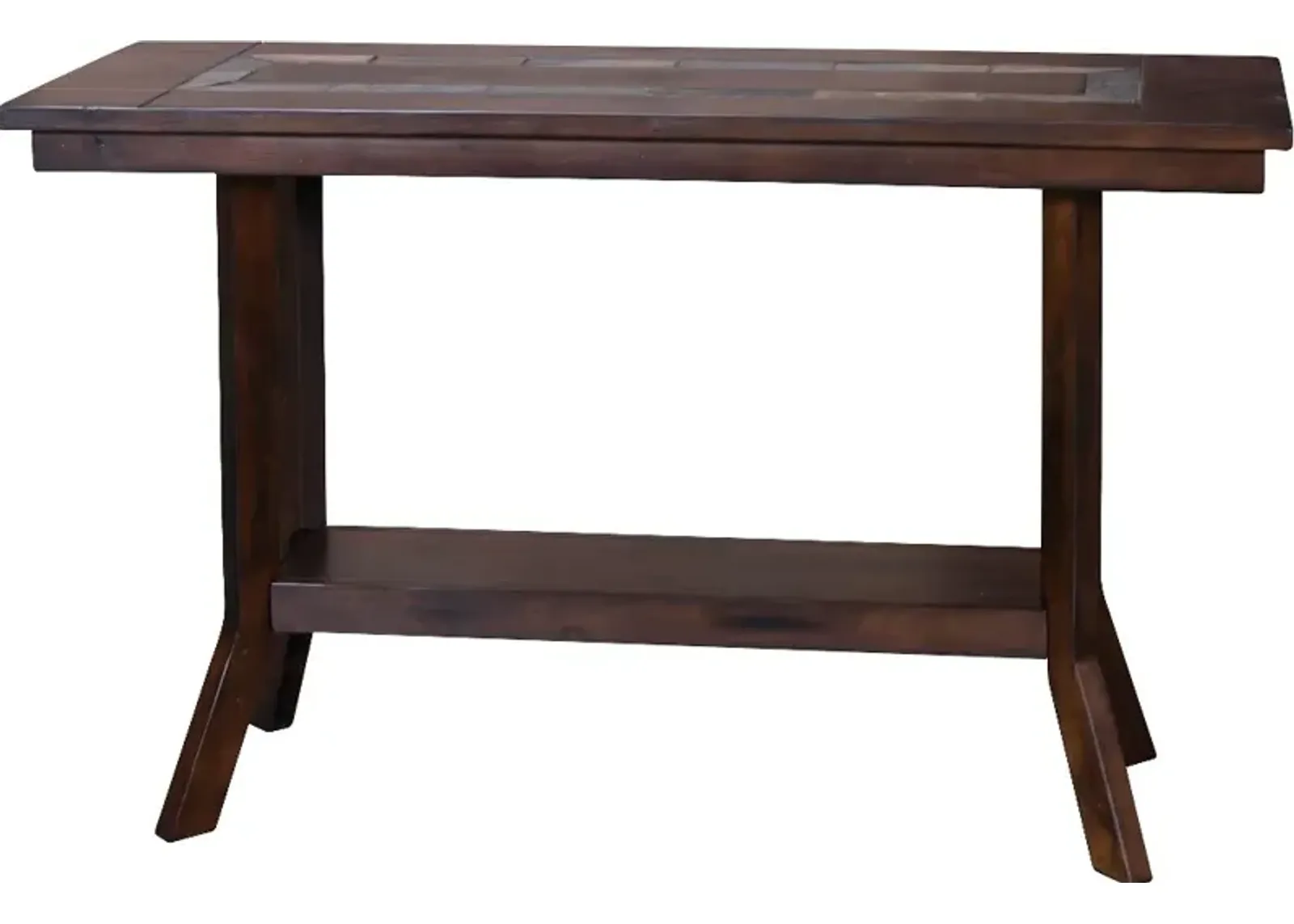 Santa Fe Mahogany Sofa Table