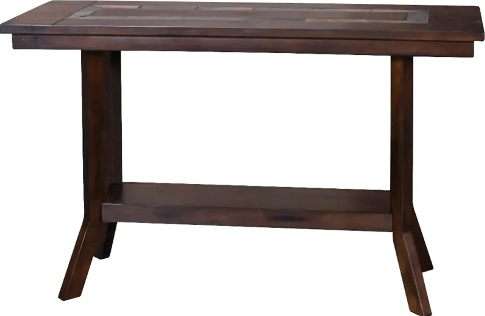 Santa Fe Mahogany Sofa Table